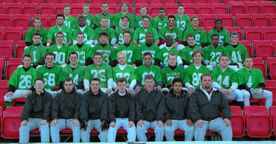 College Bowl XIII, 21 March 1999, Loughborough Aces v Hertfordshire Hurricanes: College Bowl team photo.