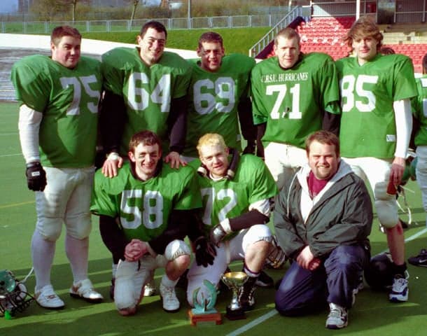 College Bowl XIII, 21 March 1999, Loughborough Aces v Hertfordshire Hurricanes: O Line & Phil.