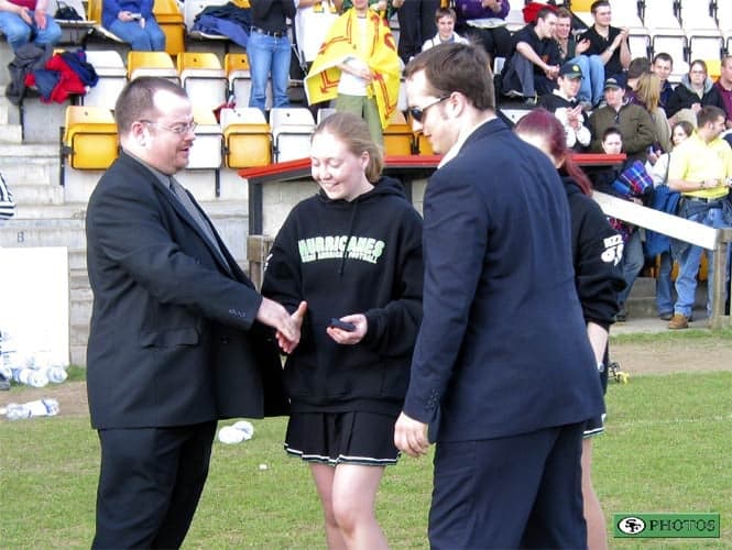 College Bowl XVII, Hertfordshire Hurricanes v Stirling Clansmen, 30 March 2003