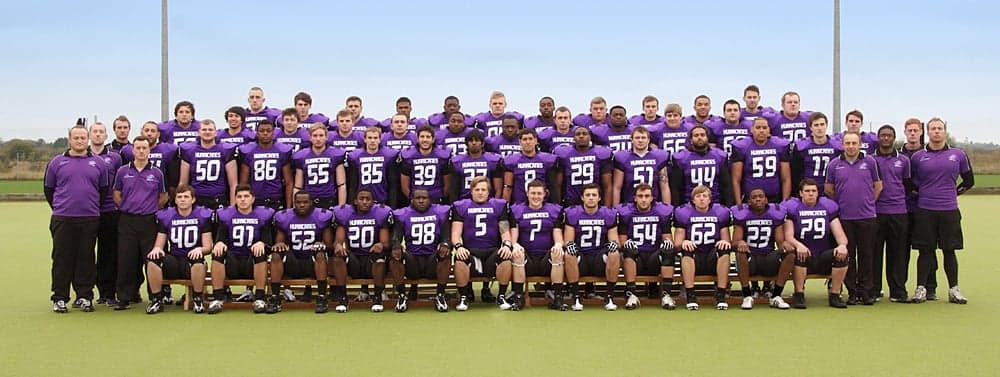 Hertfordshire Hurricanes team photo, 2012–13