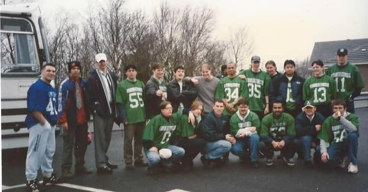 The Hurricanes on the away trip to UEA, 1996–97