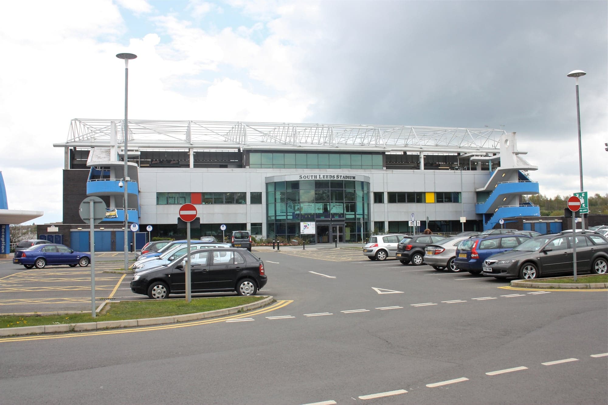 The venue: John Charles (South Leeds) Stadium on 2012 finals day, 21 April 2012