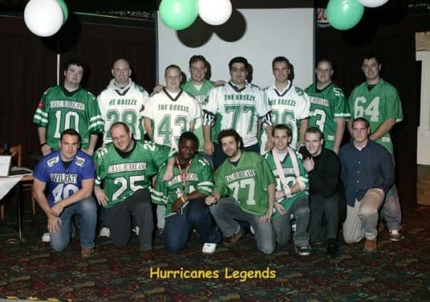Hurricanes Legends at the Rookies and Legends Evening, 2003